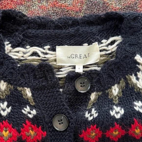 THE GREAT sweater / cardigan - Picture 2 of 4